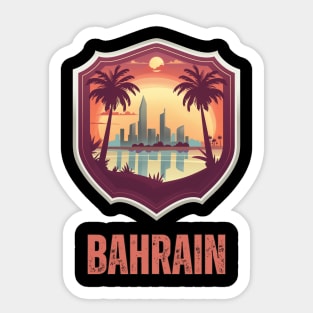 Bahrain Sticker